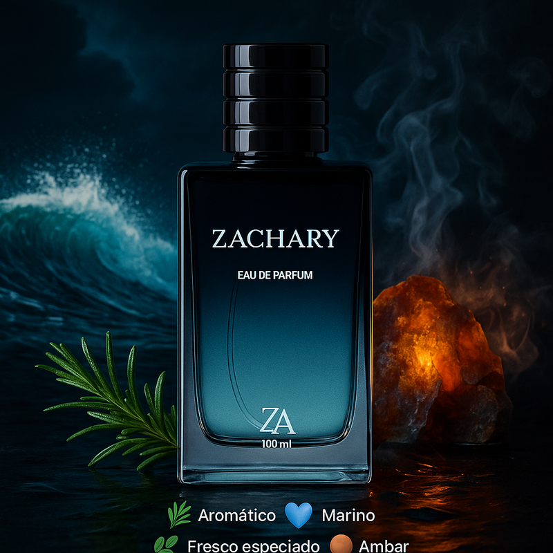 Profundidad Azul – Eau de Parfum aromático acuático masculino | ZP76H